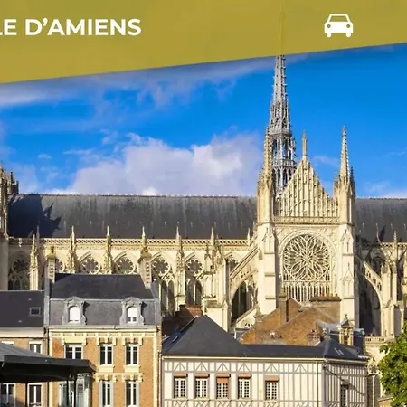 Le Dumont - Garden Traditional Town Centre Hébergement de vacances Amiens